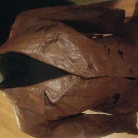 Avant Garde jacket, 100% genuine leather, size 15/16, brown - Picture 2 of 15